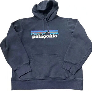 Patagonia P-Logo Uprisal Hoody. EUC. Size Small. New Navy. Unisex.